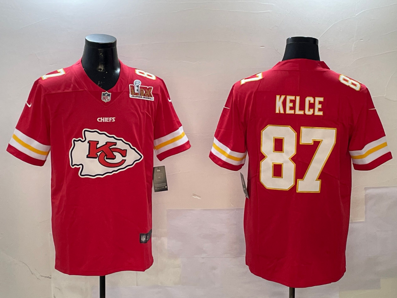 Men Kansas City Chiefs #87 Kelce red 2025 Nike Limited NFL Jersey 004->kansas city chiefs->NFL Jersey